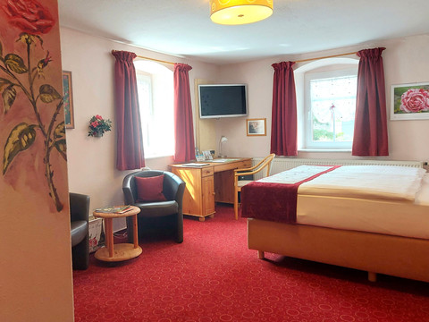 Doppelzimmer "Rose" King size