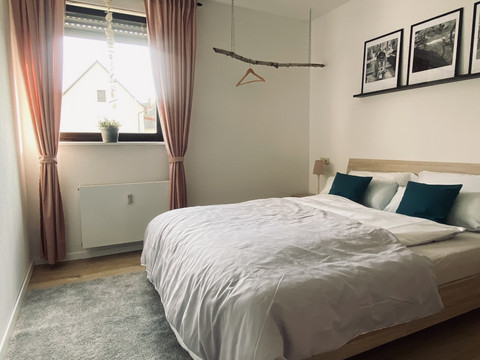 Ferienwohnung Dorfkind, Schlafbereich Ferienwohnung Dorfkind, Schlafbereich