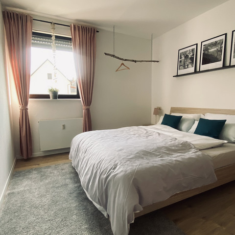 Ferienwohnung Dorfkind, Schlafbereich Ferienwohnung Dorfkind, Schlafbereich