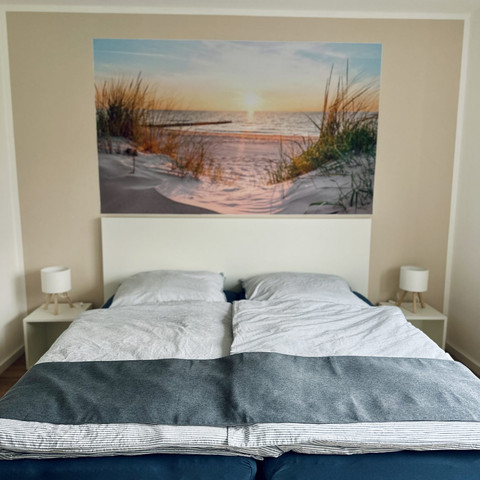 Ferienwohnung Happ: Doppelbett Ferienwohnung Happ: Doppelbett