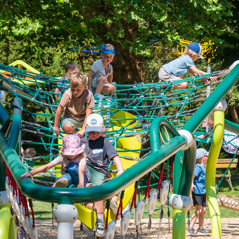 Kletter-Krokodil Spielplatz Kurpark Herchen