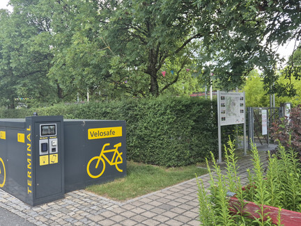 Fahrradboxen am Freizeitpark "Villeneuve sur Lot"