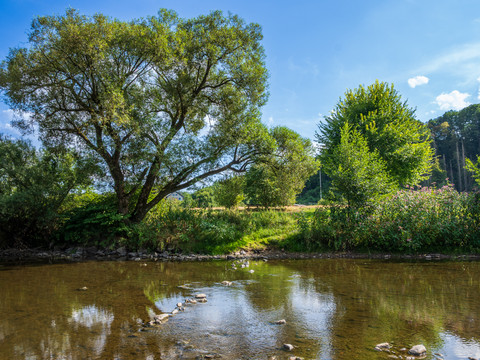 Badestelle Windeck-Hundhausen Sommer