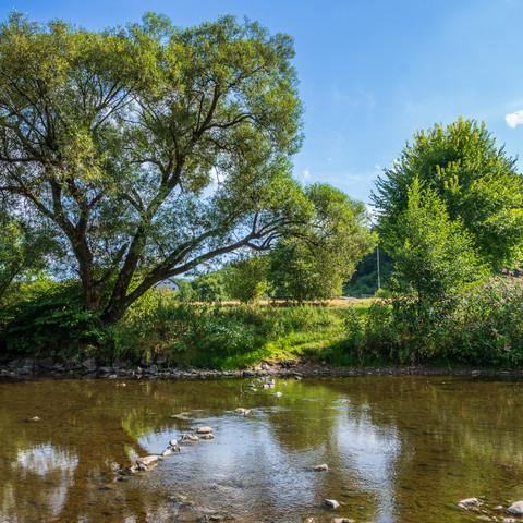 Badestelle Windeck-Hundhausen Sommer
