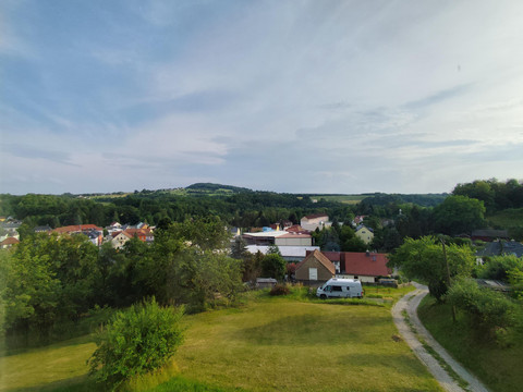 Blick zum Cottaer Spitzberg