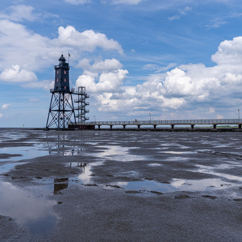 Leuchtturm Obereversand in Dorum-Neufeld