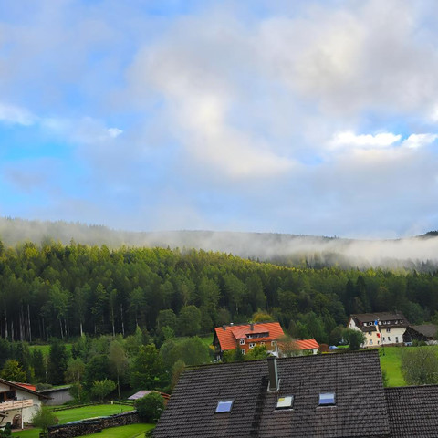 Wohnung in Obertal mit Wintergarten, Aussicht Somm