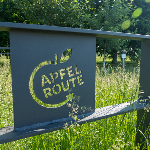 Fahrradständer Apfelroute