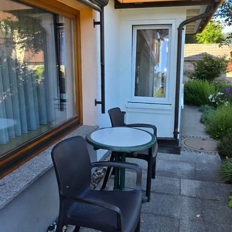 Wohnung in Obertal mit Wintergarten, Gartennutzung