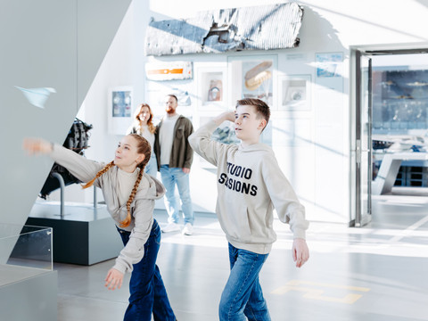 Ausstellung Luftfahrt im Verkehrsmuseum Dresden