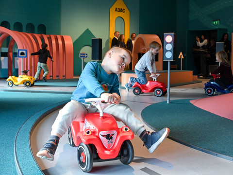 Verkehrsmuseum Dresden Bobycar-Parcours