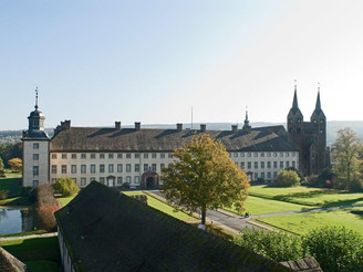 Schloss Corvey an der Weser