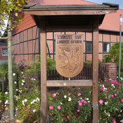 Neubokel Hinweistafel in Neubokel