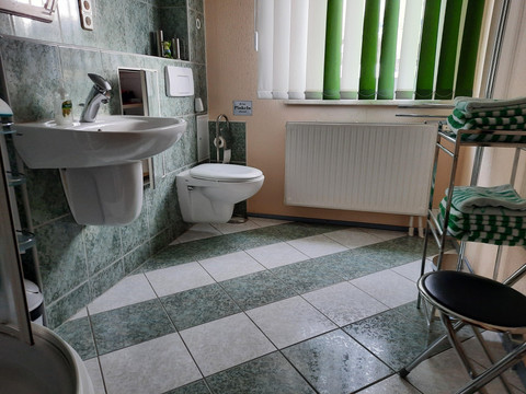 Wc und Dusche