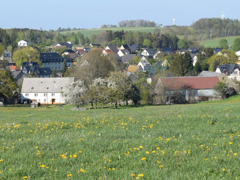 Blick auf den Amtsberger Ortsteil Weißbach
