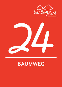 Markierungszeichen Baumweg