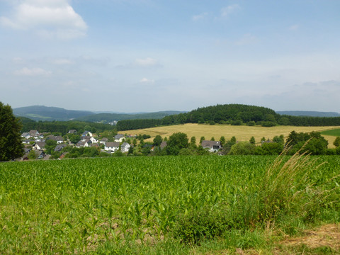 Ausblick in Hengstenberg