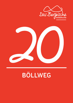 Markierungszeichen Boellweg