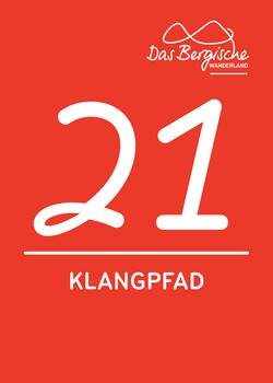 Markierungszeichen Klangpfad