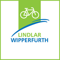 Markierungszeichen Radweg Lindlar Wipperfürth