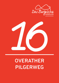 Markierungszeichen Overather Pilgerweg
