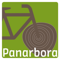 Markierungszeichen Panarbora-Radweg