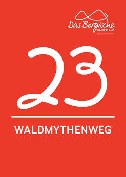 Markierungszeichen Waldmythenweg