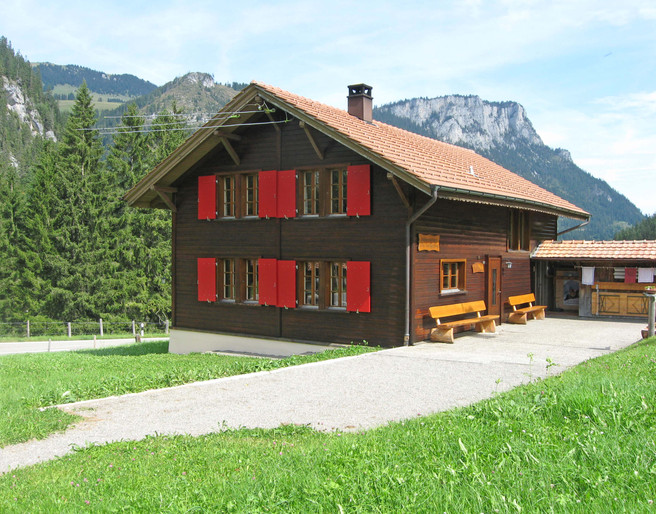 Exterior view in summer