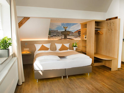 City Appartements am Wall Goslar - Schlafzimmer Bocksberg