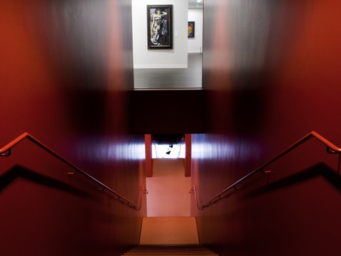 Staircase in the Gunzenhauser Museum