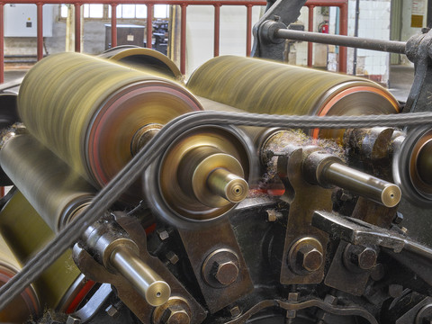 Krempler in der Spinnerei