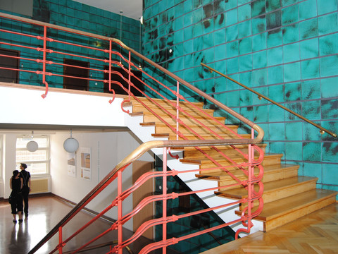 Treppenhaus der Konsumzentrale Leipzig