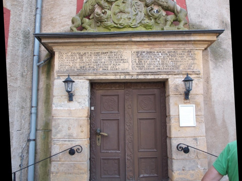 Portal Schloß Pfaffroda