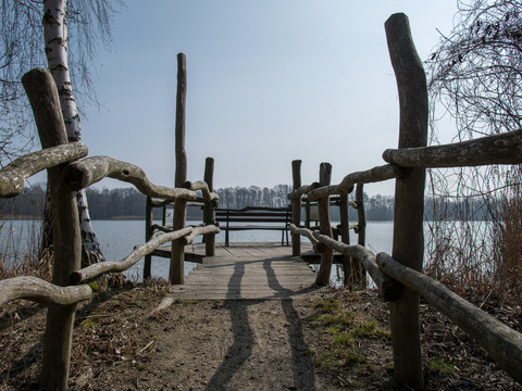 Steg Roter Lug am Seeadlerrundweg