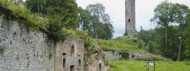 Burgruine Neuberg/ Podhradi