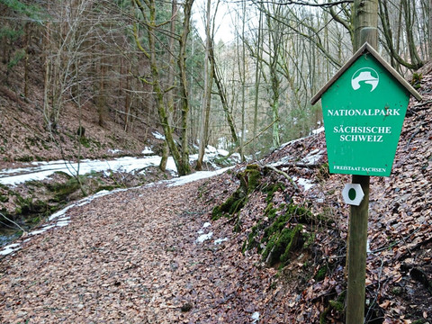 Abzweig nach Ottendorf