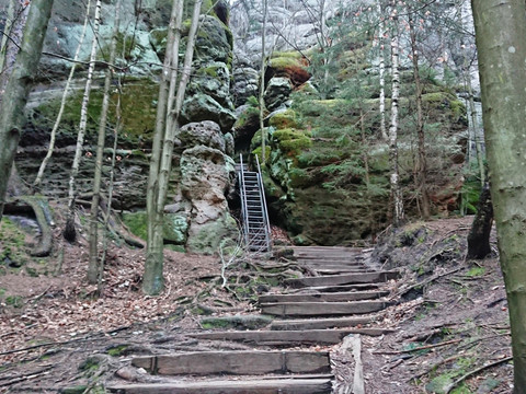 Aufstieg zum Kuhstall