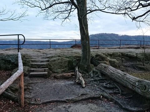 Auf dem Kuhstallplateau