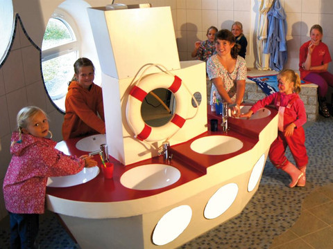 Campingplatz LuxOase Kinderwaschland