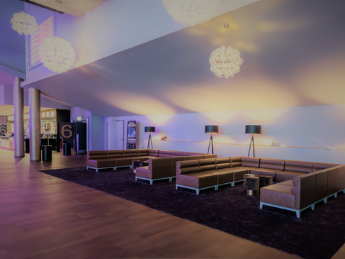 Eventfläche mit Loungemobiliar