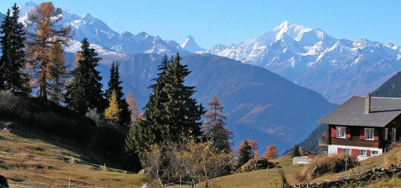 Chalet Favorite Parterre -Ausblick Südterrasse