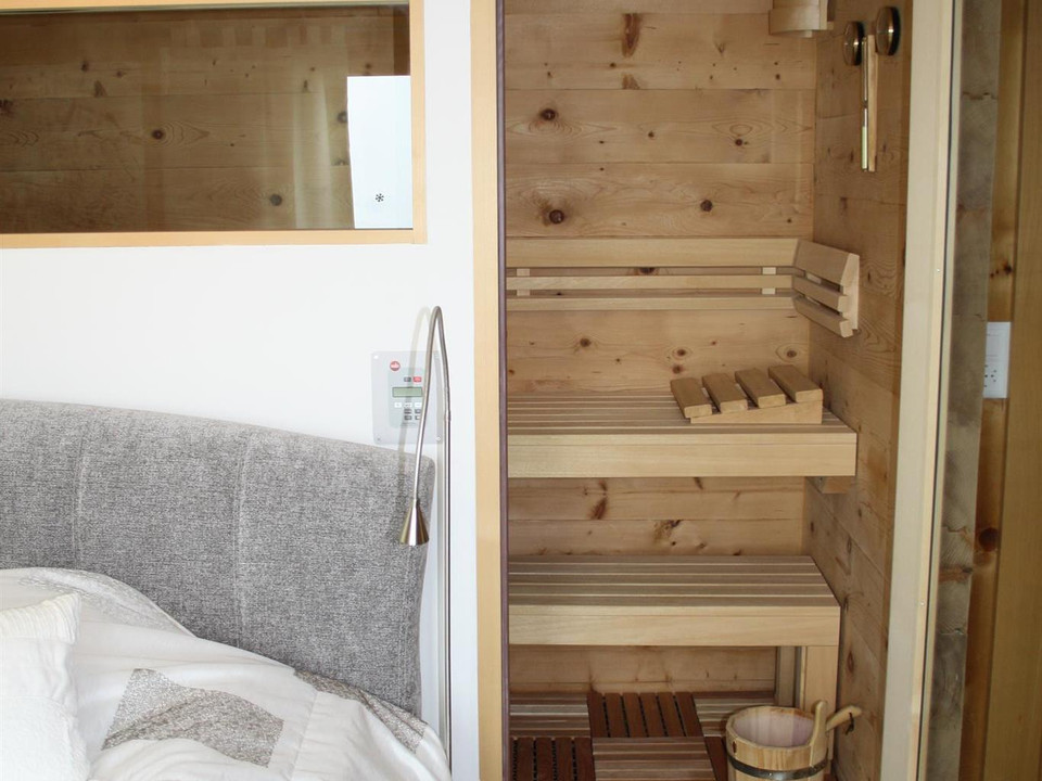 Sauna im Schafzimmer