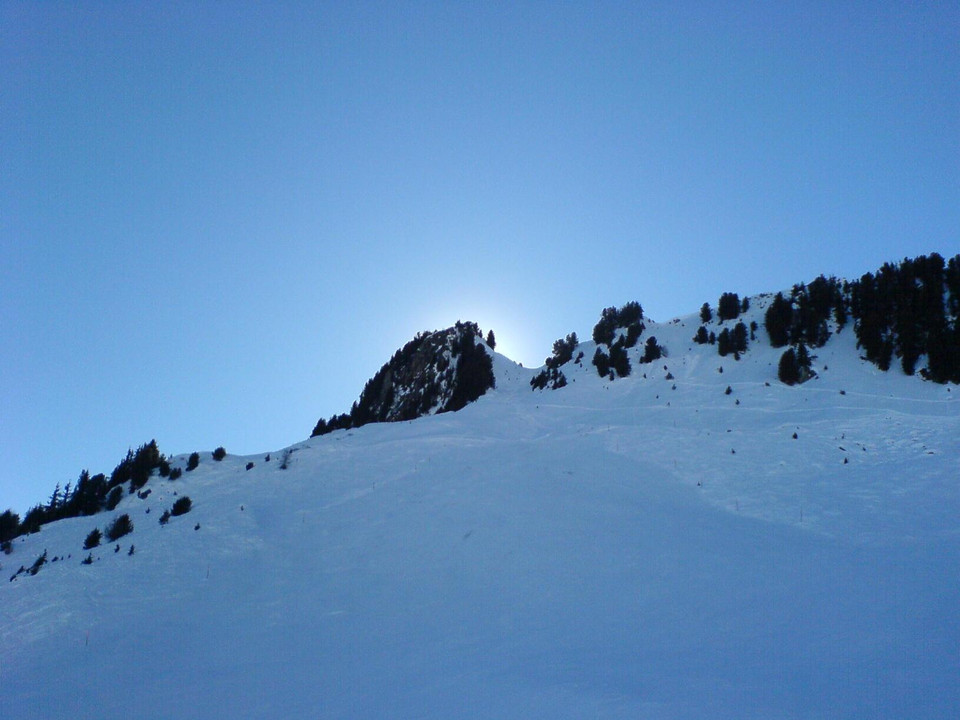 Der Blick auf das Riederhorn