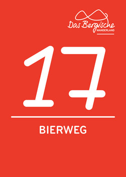 Markierungszeichen Bierweg