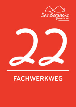 Markierungszeichen Fachwerkweg
