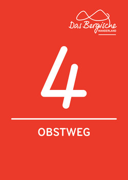 Markierungszeichen Obstweg