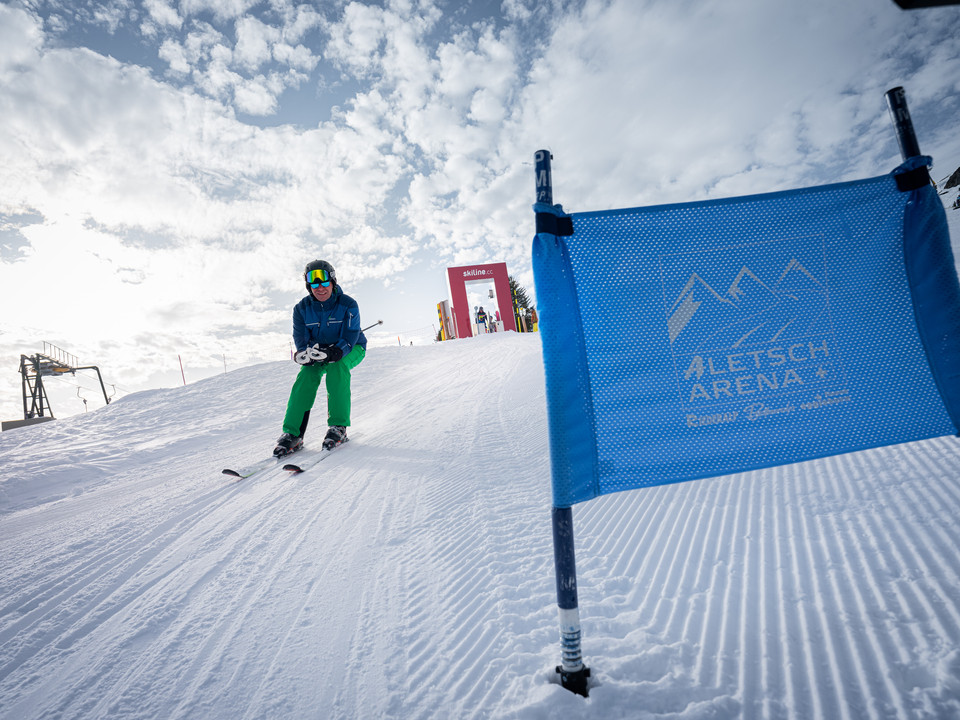 Skiline ski-movie Blausee Bettmeralp in der Aletsch Arena