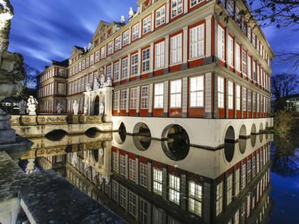 Schloss Wolfenbüttel Seitenansicht Schlossgraben Wolfenbüttel