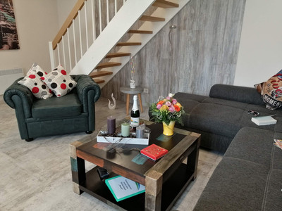 Ferienhäuser im Barbarossaweg Hasselfelde - Wohnbereich