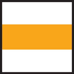 Wanderwegmarkierung gelb